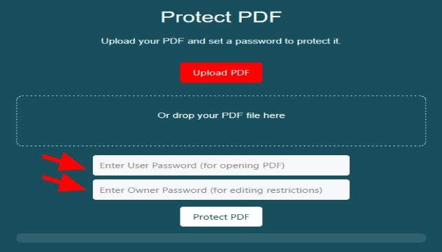 Protect PDF Tool